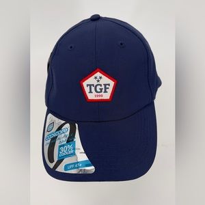 NWT 1990 Tennessee Golf Foundation TN TGF Baseball Hat Cap Blue Adjust Imperial